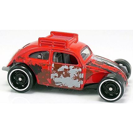 Hot Wheels - Custom Volkswagen Beetle: Volkswagen #8/10 - #69/250 (2019) *Red*