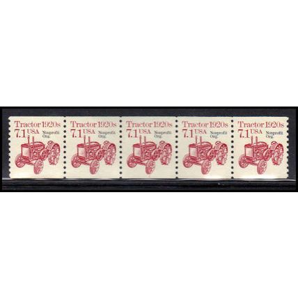 2127a 7.1c Tractor Very Fine MNH Dry Gum PNC 1/5 X0736