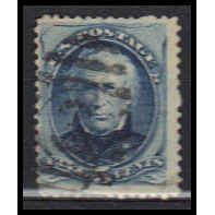 Used 179 5c Zachary Taylor Barely Clears RA0333