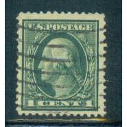 Used 405 1c George Washington Fine Plus A08716
