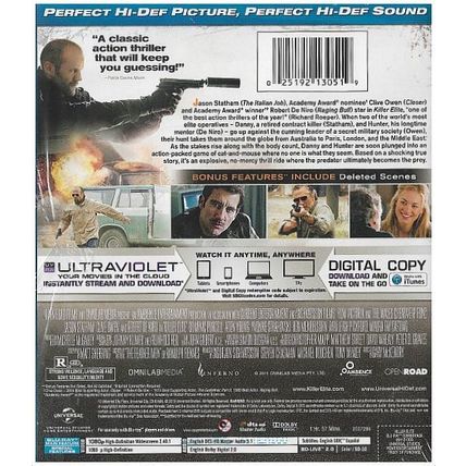Blu-Ray - Killer Elite (2011) *Jason Statham / Robert De Niro / Clive Owen*