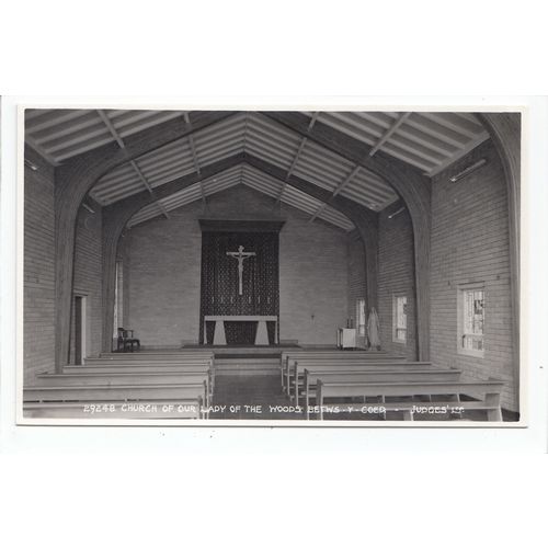Church of Our Lady of the Woods Betws-Y-Coed Postcard 29248