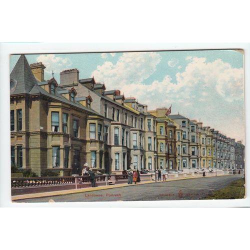 Lansdowne Portrush Northern Ireland Postcard Reliable Series