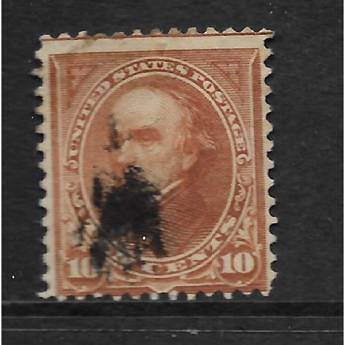 USA 1894 SG289 10c BROWN WEBSTER FINE USED#2