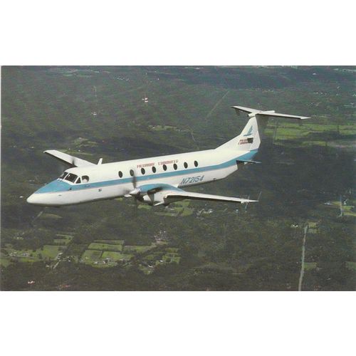 Piedmont Commuter Beech 1900C Civil Aviation Postcard (A19941)