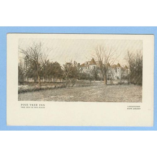 New Jersey Lakehurst Pine Tree Inn Photo Type View Large Old Inn Nestled A~849