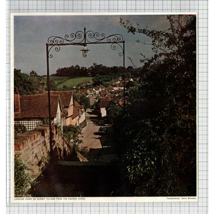 (6131) Kersey Village Suffolk - 1974 Clip