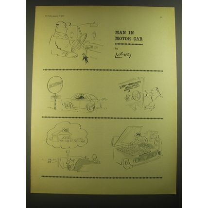 1967 Cartoon by Larry - Motor Car