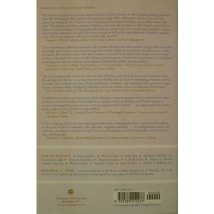 SIGNED COMMON CALLING THE LAITY & GOVERNANCE OF CATHOLIC CHURCH STEPHEN POPE
