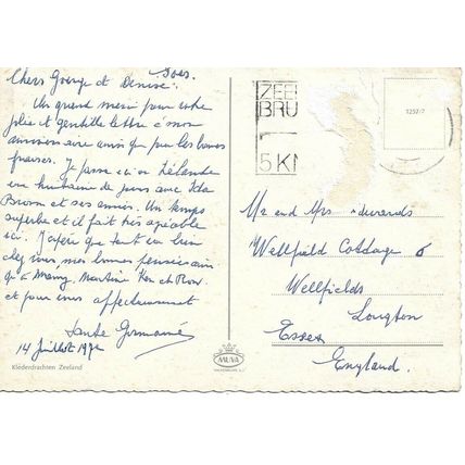 Zeeland - The Netherlands - c1970 - Real Photo Postcard (750)