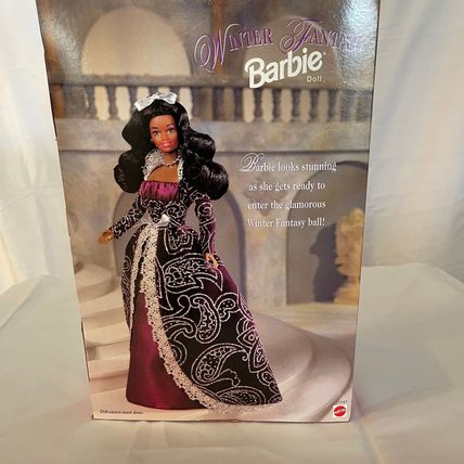 Mattel 1996 Winter Fantasy special Edition Barbie Doll African American #17747