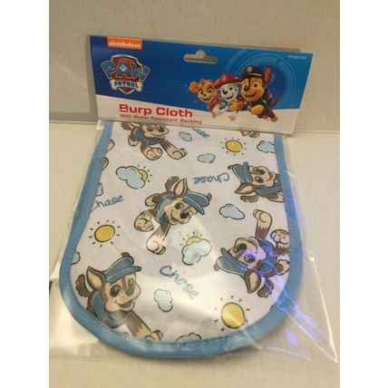 NEW Paw Patrol Chase Burp Cloth
