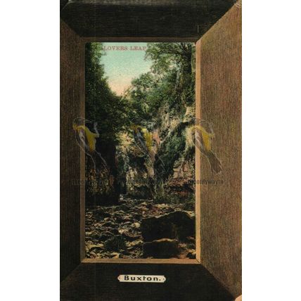 Lover's Leap, Buxton, Derbyshire, Rare Grenville Series Postcard, 1908
