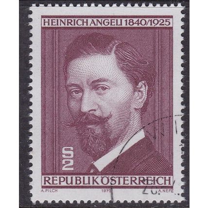 Austria 1975 Heinrich Angeli 2s Fine Used SG 1743 VGC