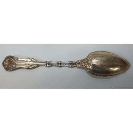 925 Sterling Silver Baby Tea Spoon Whiting Mfg Imperial Queen Shell Pat 1893