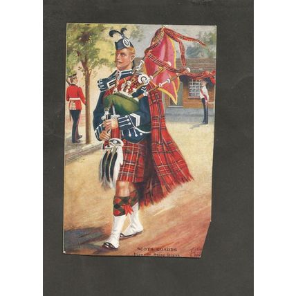 Genealogy Postcard Miss Kate Mclean 33 Charles Street Berkley Square London 1916