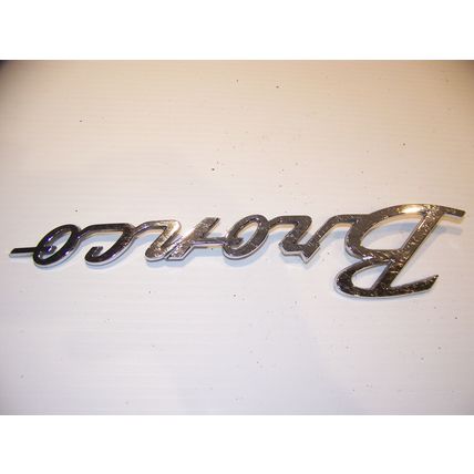 1967 1968 FORD BRONCO EMBLEM OEM #C7TB-16098-B