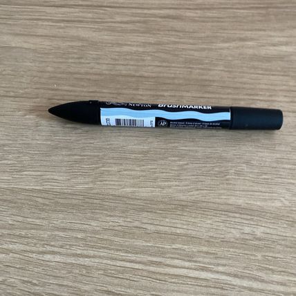 Winsor & Newton : Brush (Pro)Marker : Pebble Blue