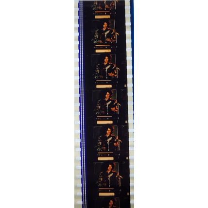 Jimi Hendrix. Pk GEB - A008h . 1 STRIP OF 5 - 35MM FILM CELLS. A very rare strip