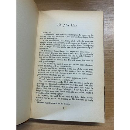 1973 MAURICE EDELMAN "DISRAELI IN LOVE" FICTION HARDBACK BOOK (P3)
