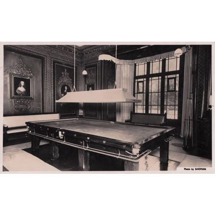 Blackpool Snooker Billiards Pool Table Photo By Saidman PB Postcard