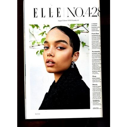 Elle August 2021 ADUT AKECH Model on a Mission (Magazine: Women's, Fashion) NEW