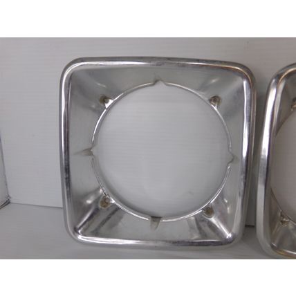 1974 - 78 Dodge Van Headlight Bezels OEM Sportsman Tradesman 74 75 76 77 1978