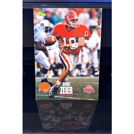 ERIC ZEIER CLASSIC 1995 NFL ROOKIES DRAFT FOOTBALL CARD #44