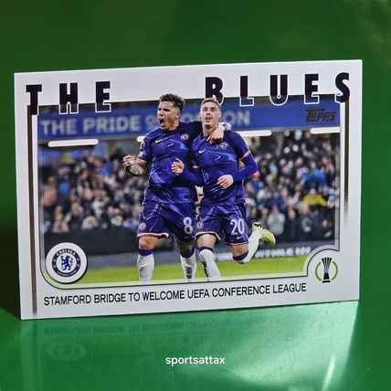 Topps Flagship 2025 The Blues UEFA Conference League Chelsea Football Card #72