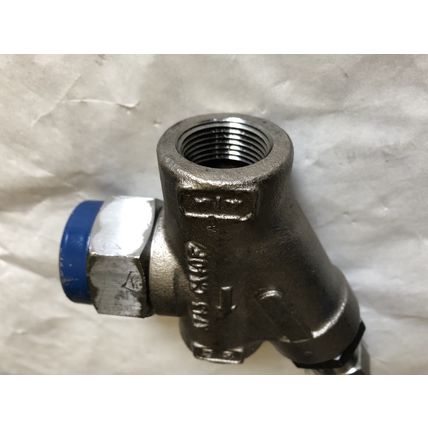SPIRAX SARCO TD42H W/ Blowdown Valve THERMODYNAMIC 3/4” STEEL STEAM TRAP,BK