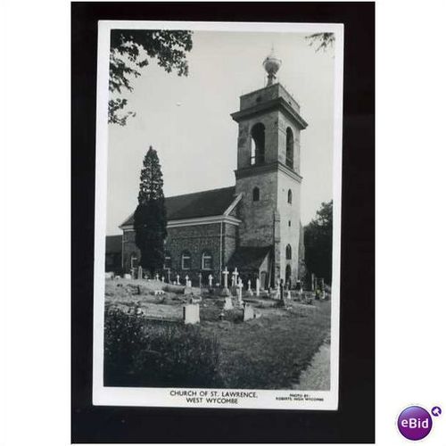 Buckinghamshire WEST WYCOMBE Church Postcard by Roberts