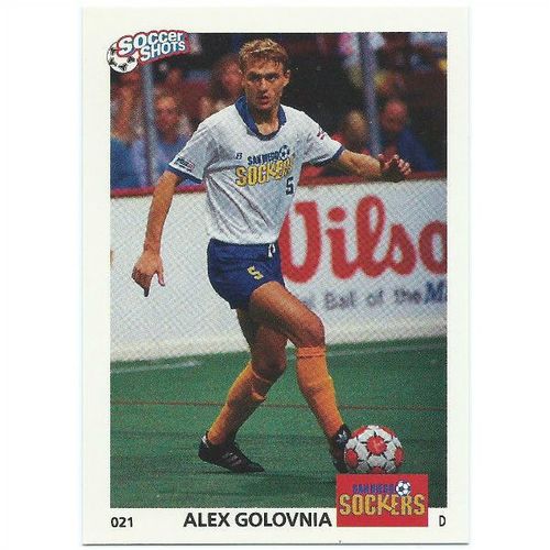 1991 Soccer Shots MSL - #021 - Alex Golovnia