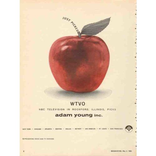 wtvo tv 1965 rockford il just picked vintage adam young inc vintage ad