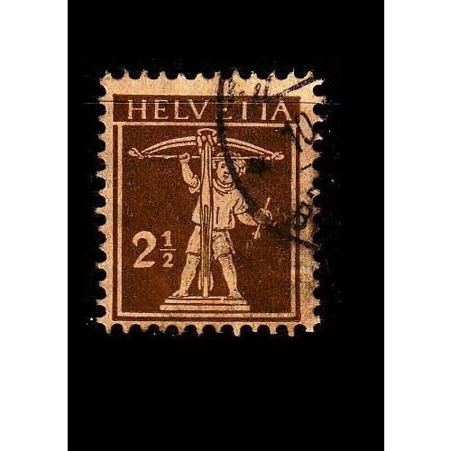 SCHWEIZ SWITZERLAND [1924] MiNr 0198 ( O/used )
