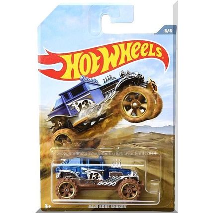 Hot Wheels - Baja Bone Shaker: Off-Road Trucks #6/6 (2019) *Blue / Walmart*