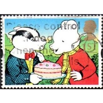1993 Greetings Booklet, Gift Giving. 1st,Value. Bil Badger & Rupert. Fine Used.
