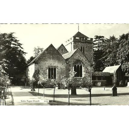 Buckinghamshire STOKE POGES Church Postcard (26185)