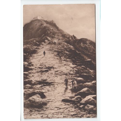 Summit of Snowdon Postcard Elmeresque Series 184