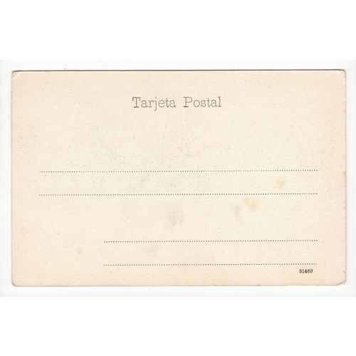 Recuerdos del Peru Postcard Early Undivided Back 31489