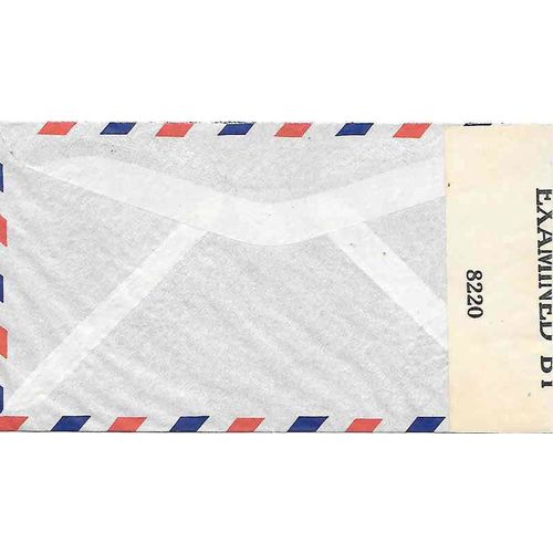 Panama Canal Zone from NY USA 1942 Air Mail Combo CENSORED