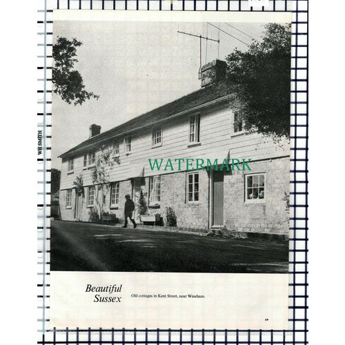 Kent Street Wineham Sussex - 1967 Clipping / Print
