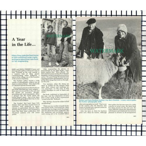 (7681) John & Eliza Forder Dent Herbert & Ennis Bentham - 1989 Article