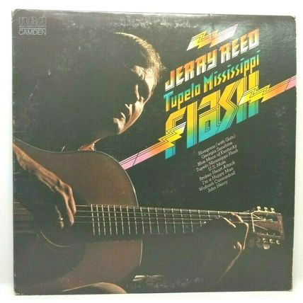 Jerry Reed Tupelo Mississippi Flash 1974 LP Vinyl Record RCA (P5)