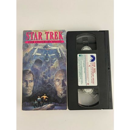 Star Trek 25th Anniversary Special VHS Tape 1991