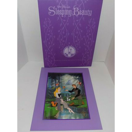 Walt Disney's Sleeping Beauty Exclusive Commemorative Lithograph Used