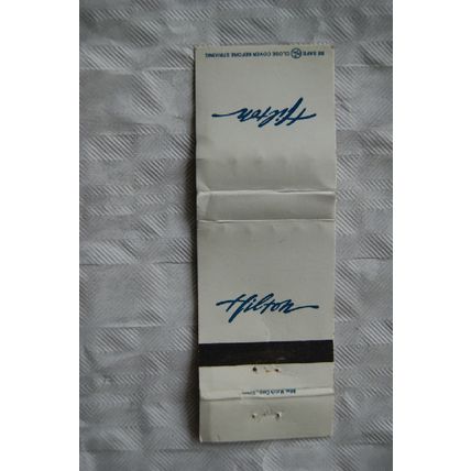 Matchbook Cover Hilton ref.1