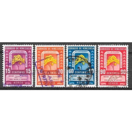 Venezuela N° PA 289 291 293 294 YVERT OBLITERE ( USED )