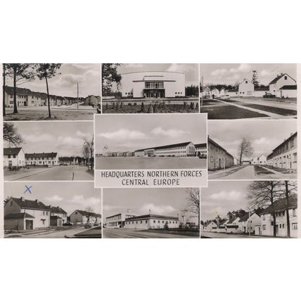 Headquarters Northern Forces Central Europe Military RPC Postcard