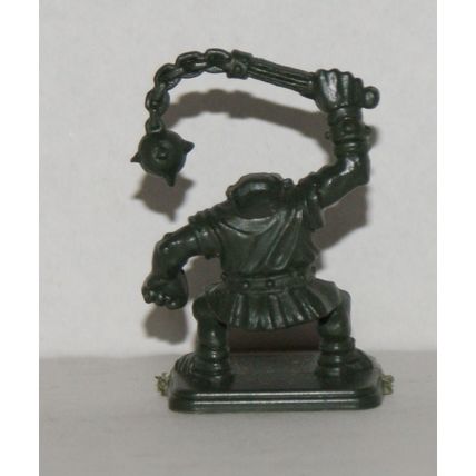 Heroquest: Orc with Flail figure (B) 1989 MB GW spares plastic