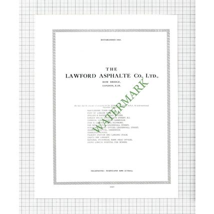Goodlass Wall & Co / Lawford Asphalte Co London Edwin Cooper - c.1931 Book Print